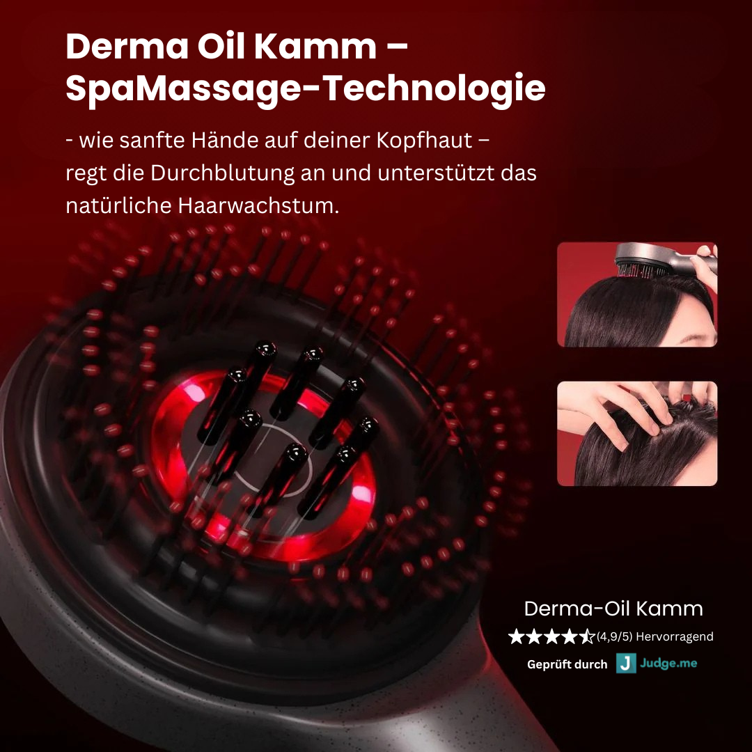 Derma Oil Bürste - 3 in 1 Massagebürste