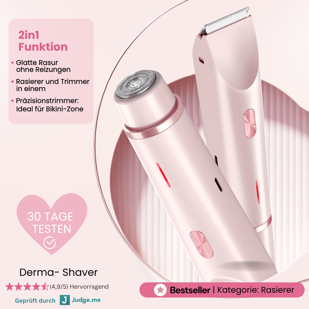 Derma - 2in1 Shaver - DermaGlide
