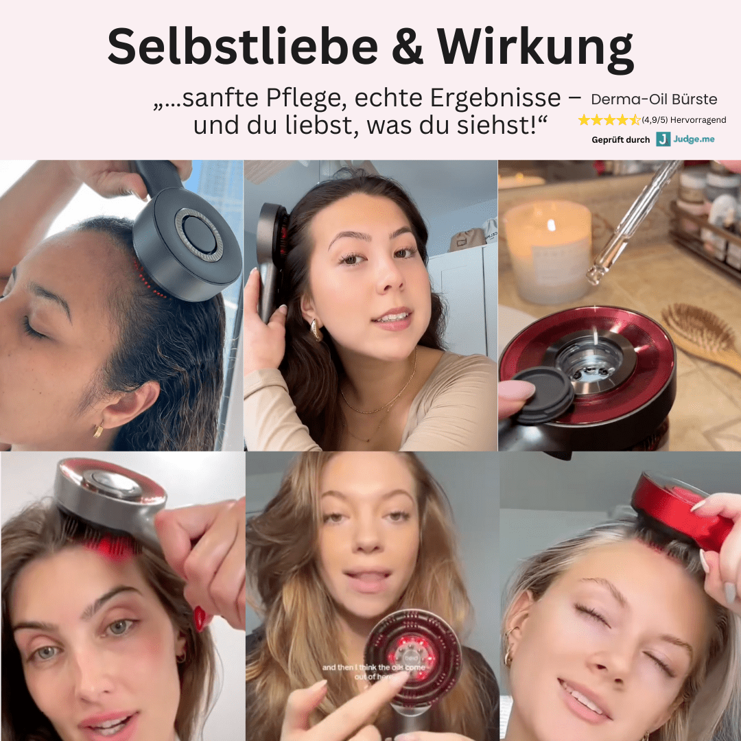 Derma Oil Bürste - 3 in 1 Massagebürste - DermaGlide