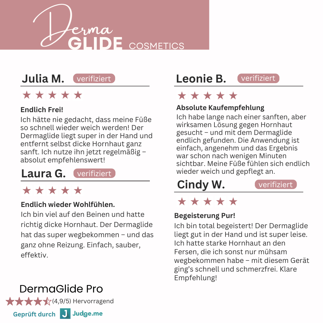 DermaGlide Pro inkl. 60 Glide Pads (Gratis) - DermaGlide