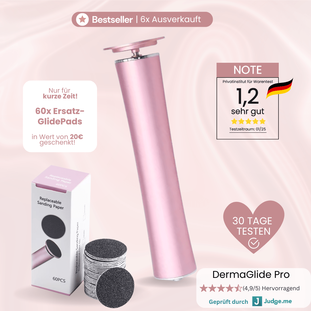 DermaGlide Pro inkl. 60 Glide Pads (Gratis) - DermaGlide