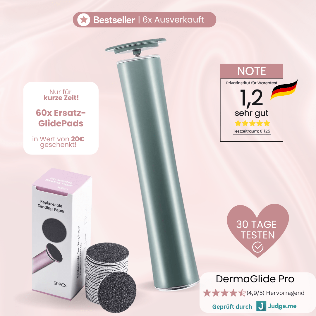 DermaGlide Pro inkl. 60 Glide Pads (Gratis) - DermaGlide